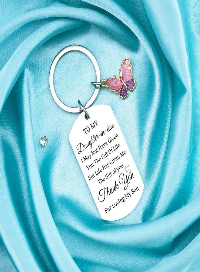Aisity Daughter In Law Gifts Unique Birthday Gifts for Daughter In Law Birthday Wedding Anniversary Christmas Mothers Day Gift for Daughter-In-Law Keychain Ideas Stocking Stuffers For Women - Image 2